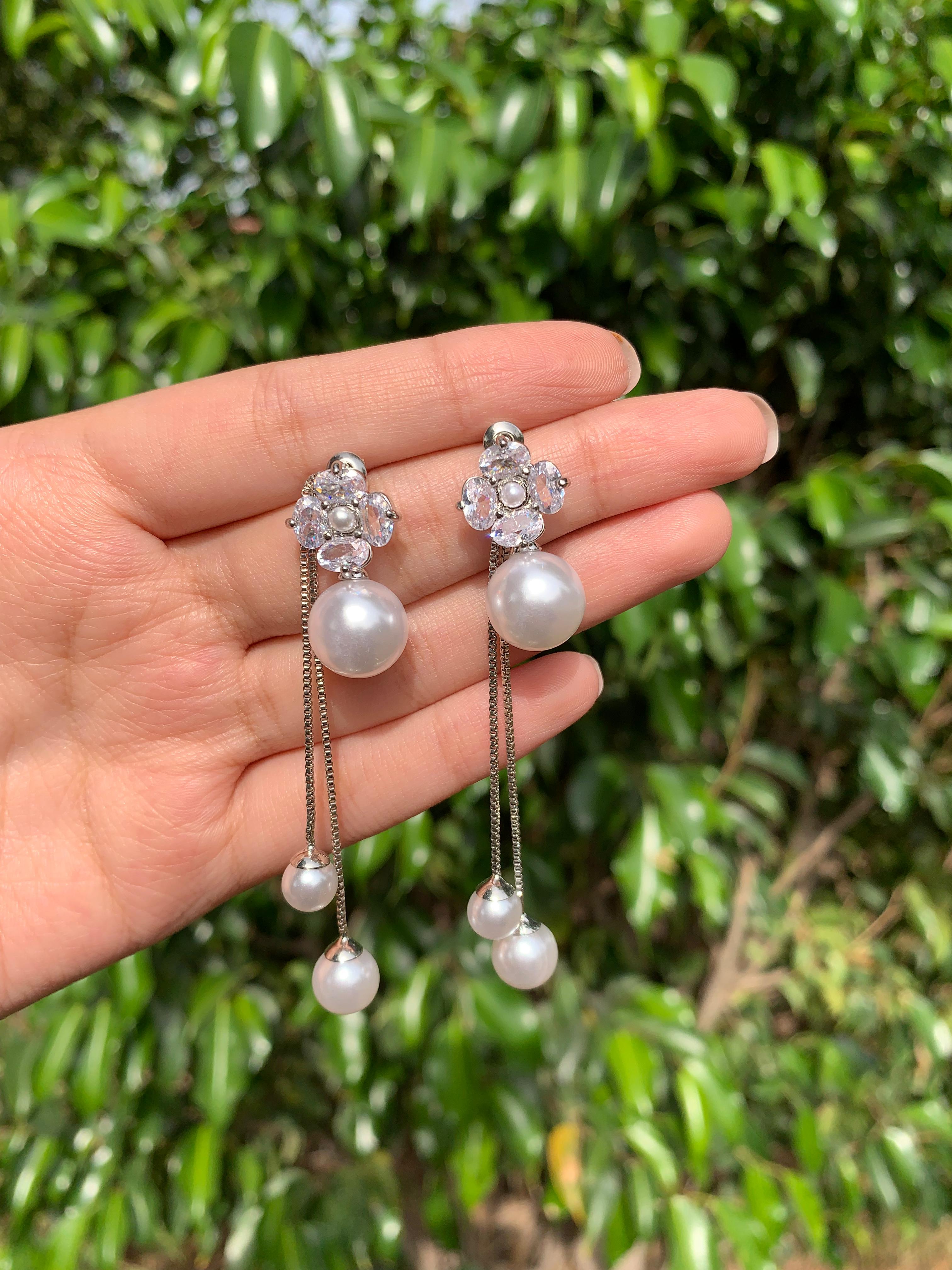 Crystal Dangle Earrings
