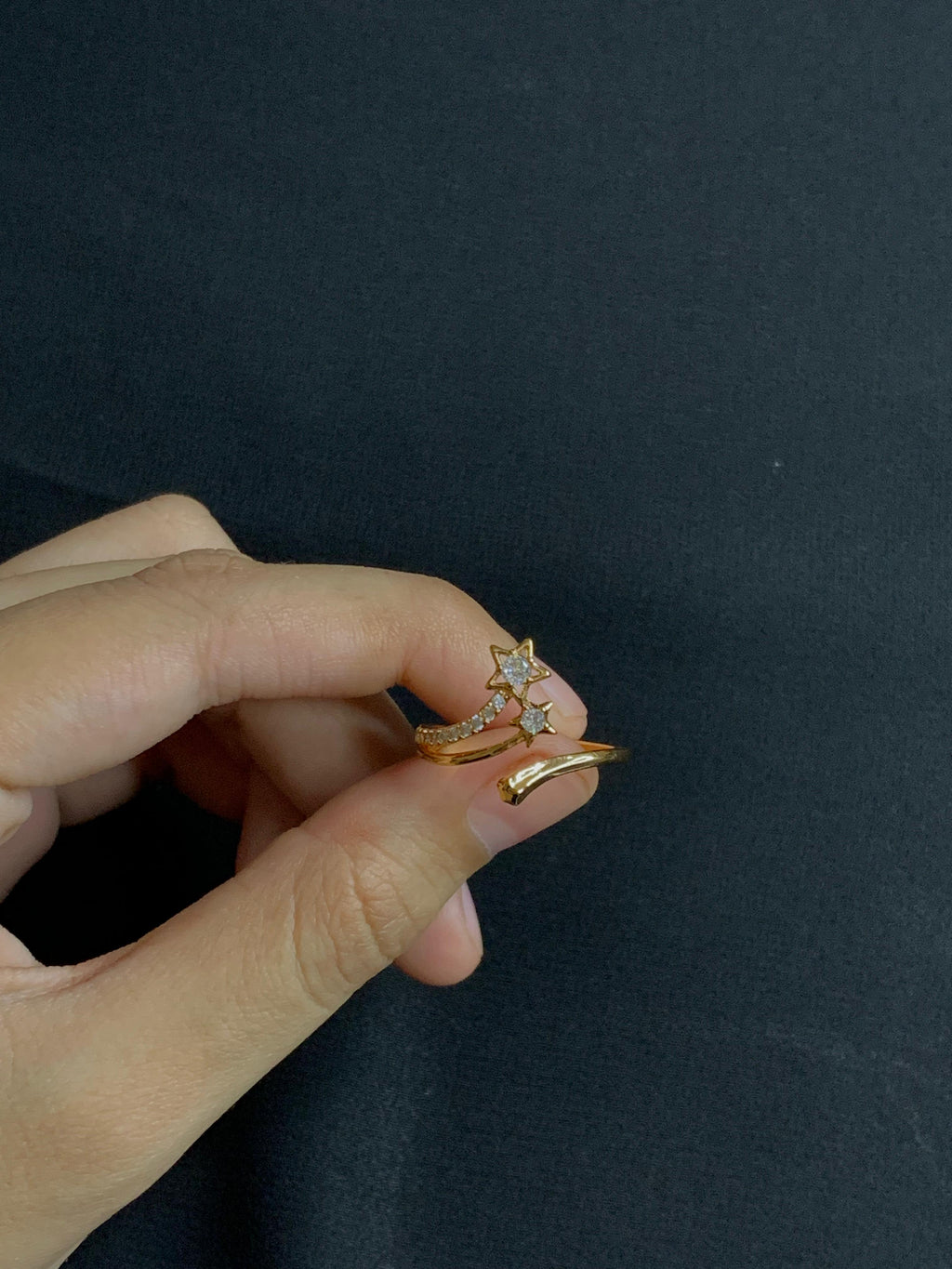 Celestial Star duo Ring