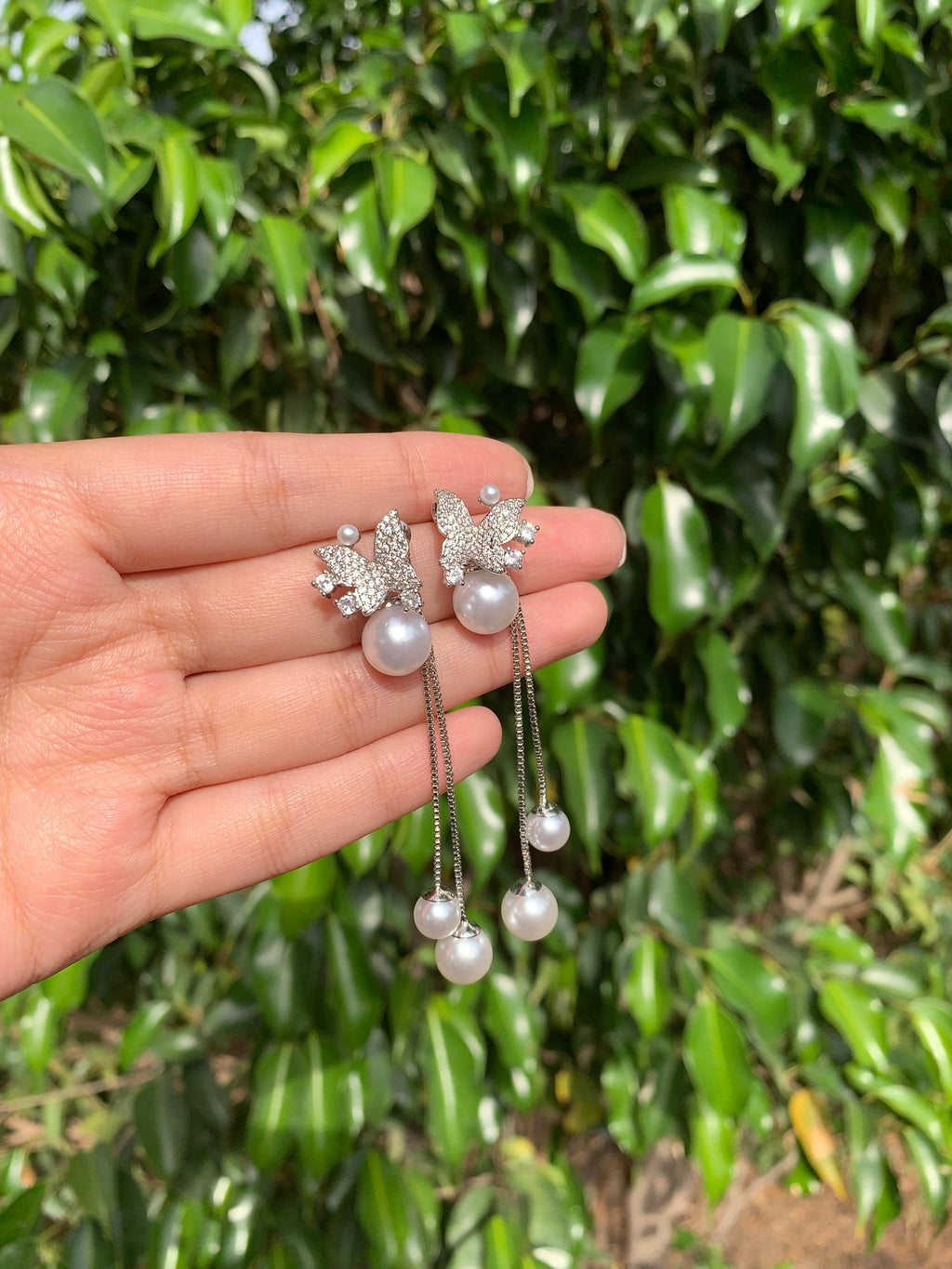 Crystal Dangle Earrings