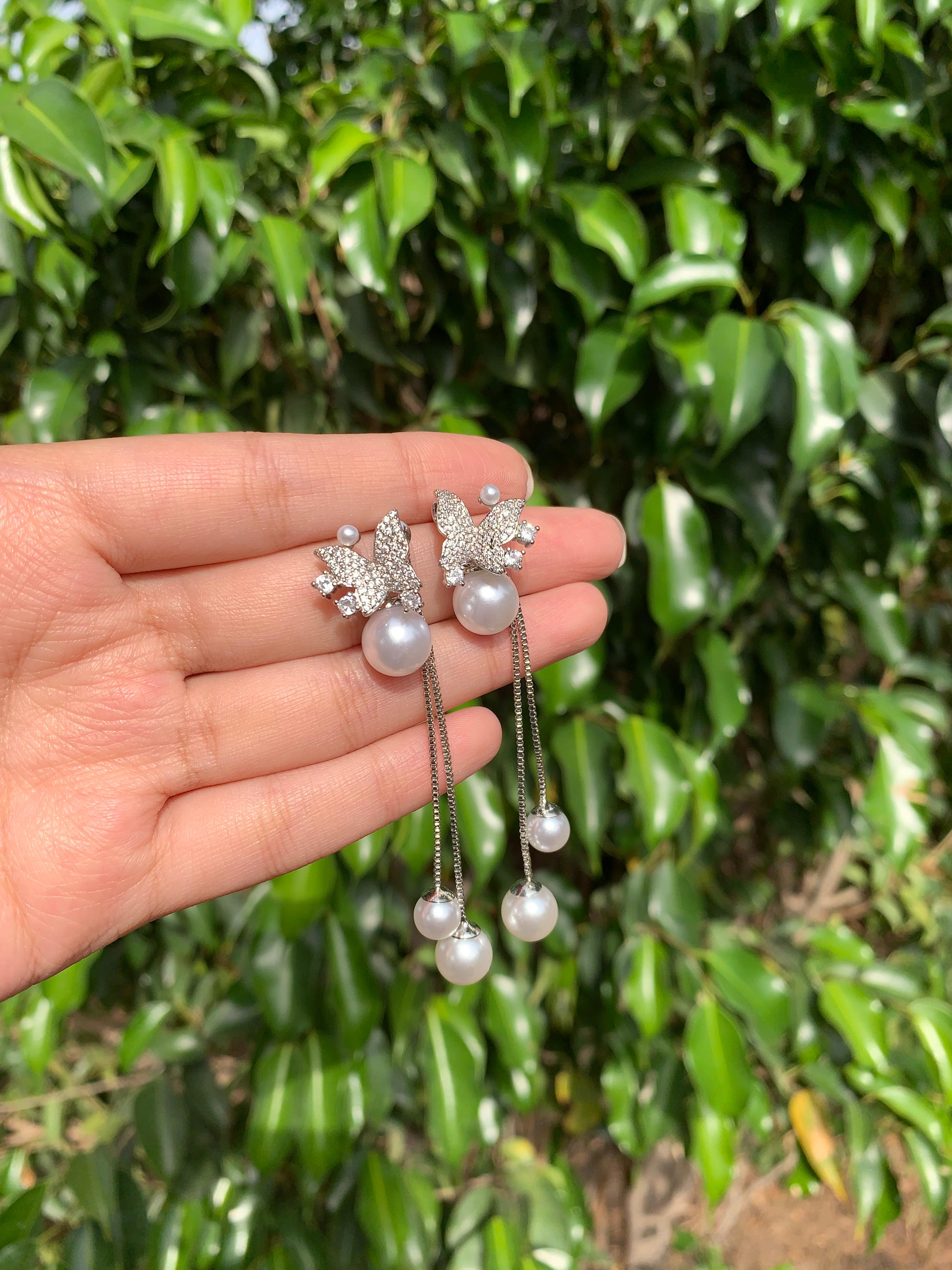 Crystal Dangle Earrings